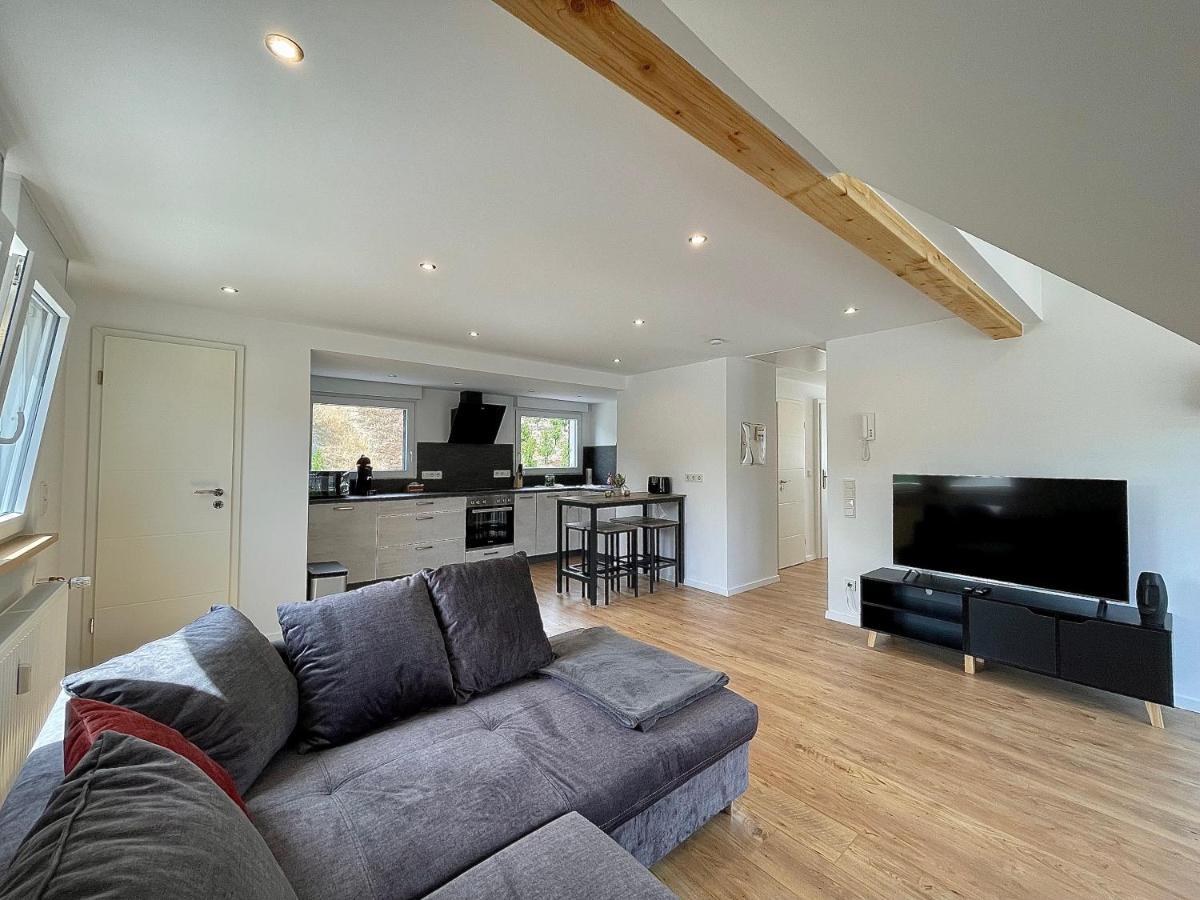 Sky Apartment, Blick Zur Mosel, Grosser Balkon, Kaffeemaschine, Smart Tv Zell Exterior foto